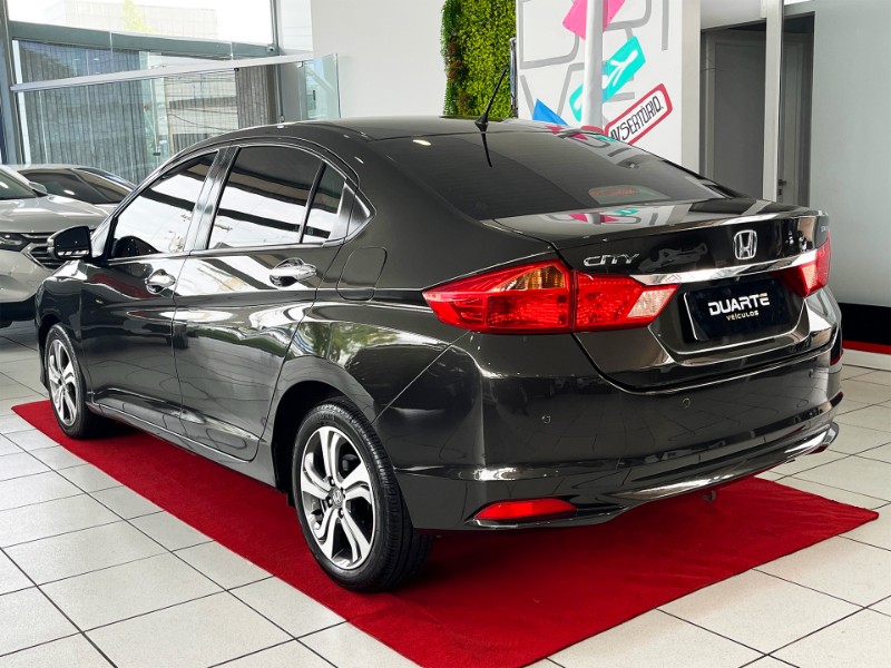 HONDA CITY 1.5 EX 16V FLEX 4P AUTOMÁTICO 2015/2015 DUARTE VEÍCULOS PORTO ALEGRE / Carros no Vale