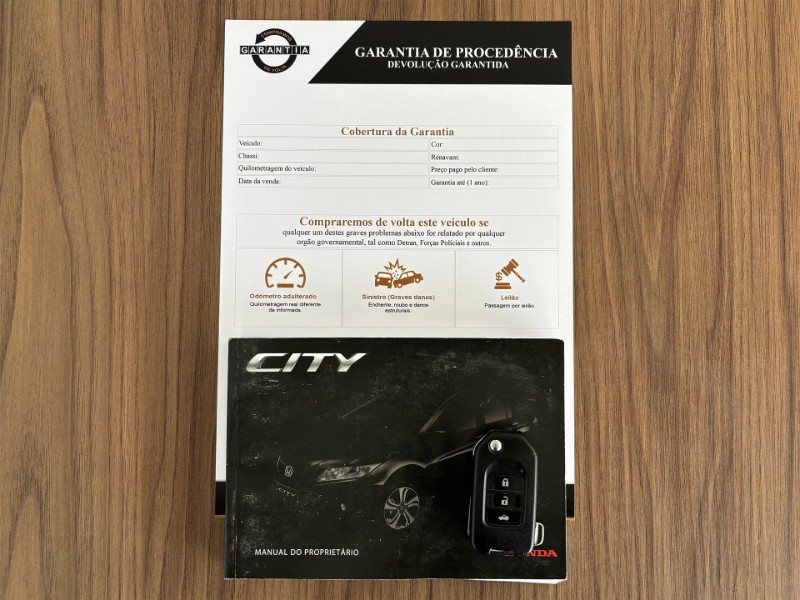 HONDA CITY 1.5 EX 16V FLEX 4P AUTOMÁTICO 2015/2015 DUARTE VEÍCULOS PORTO ALEGRE / Carros no Vale