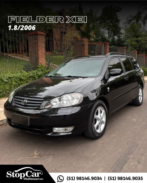 TOYOTA FIELDER 1.8 XEI 16V 2006/2006 STOPCAR MULTIMARCAS ESTRELA / Carros no Vale