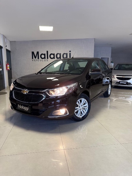 CHEVROLET COBALT 1.8 MPFI LTZ 8V FLEX 4P AUTOMÁTICO 2017/2018 MALAGGI VEÍCULOS ENCANTADO / Carros no Vale