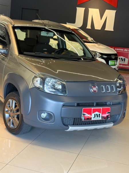FIAT UNO WAY 1.0 EVO FIRE FLEX 8V 5P 2013/2014 JM AUTOMÓVEIS VENÂNCIO AIRES / Carros no Vale