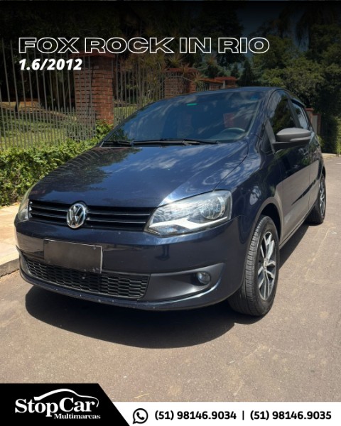 VOLKSWAGEN FOX ROCK IN RIO 1.6 MI TOTAL FLEX 8V 5P 2012/2012 STOPCAR MULTIMARCAS ESTRELA / Carros no Vale