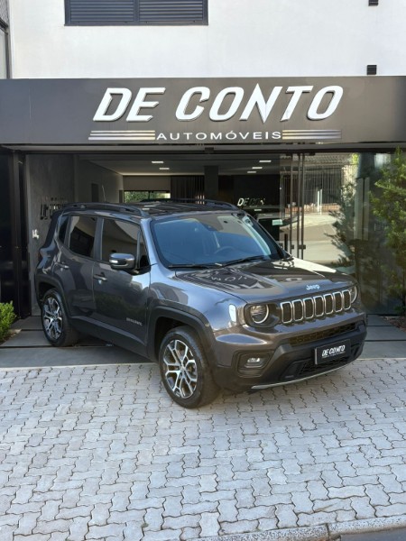 JEEP RENEGADE 1.3 LONGITUDE T270 TURBO /2023 DE CONTO AUTOMÓVEIS SARANDI / Carros no Vale JEEP RENEGADE 1.3 LONGITUDE T270 TURBO /2023 DE CONTO AUTOMÓVEIS SARANDI / Carros no Vale
