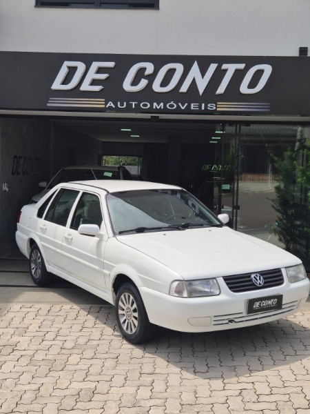 VOLKSWAGEN SANTANA 1.8 MI 8V ÁLCOOL 4P MANUAL /2005 DE CONTO AUTOMÓVEIS SARANDI / Carros no Vale