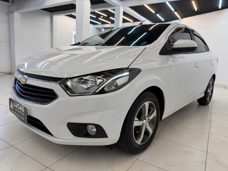 CHEVROLET PRISMA 1.4 LTZ AT 2018/2017 LUCAS AUTOMÓVEIS BOM RETIRO DO SUL / Carros no Vale