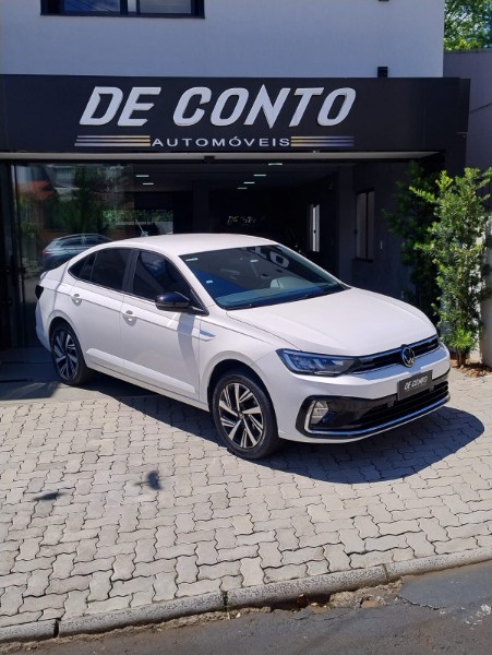 VOLKSWAGEN VIRTUS 1.0 200 TSI HIGHLINE /2024 DE CONTO AUTOMÓVEIS SARANDI / Carros no Vale