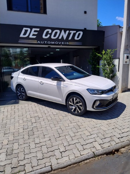 VOLKSWAGEN VIRTUS 1.0 200 TSI HIGHLINE /2024 DE CONTO AUTOMÓVEIS SARANDI / Carros no Vale