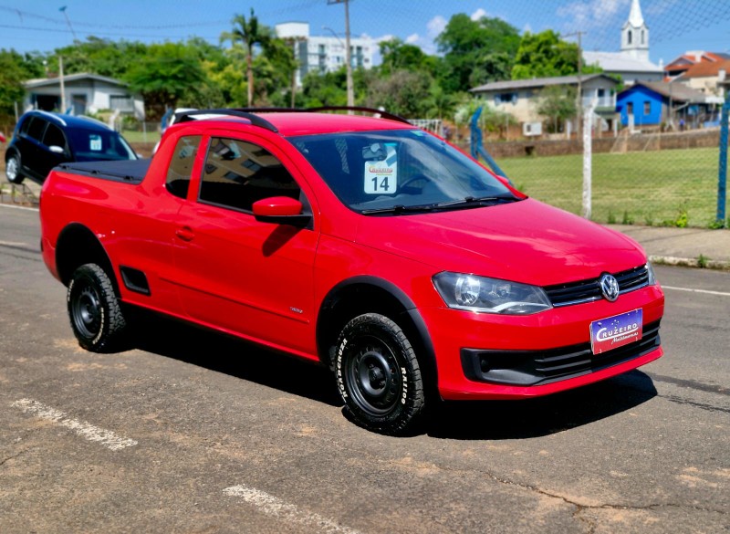 VOLKSWAGEN SAVEIRO 1.6 CE 2013/2014 CRUZEIRO MULTIMARCAS CRUZEIRO DO SUL / Carros no Vale