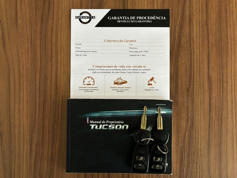 HYUNDAI TUCSON 2.0 16V AUT. 2010/2011 DUARTE VEÍCULOS PORTO ALEGRE / Carros no Vale