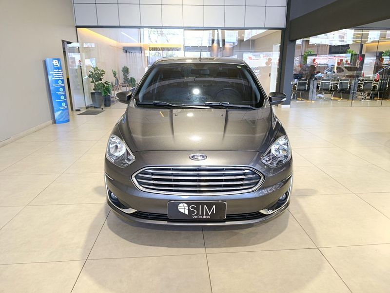 Ford Ka 1.5 Sedan Titanium 12v 2019/2020 SIM VEÍCULOS PORTO ALEGRE / Carros no Vale