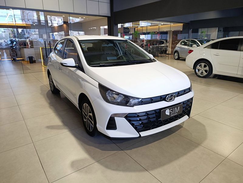 Hyundai Hb20 Limited 1.0 12v Mec. 2024/2025 SIM VEÍCULOS PORTO ALEGRE / Carros no Vale