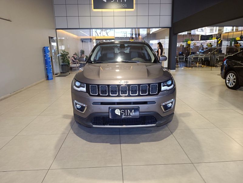 Jeep Compass Limited 2.0 4×2 16v 2018/2019 SIM VEÍCULOS PORTO ALEGRE / Carros no Vale