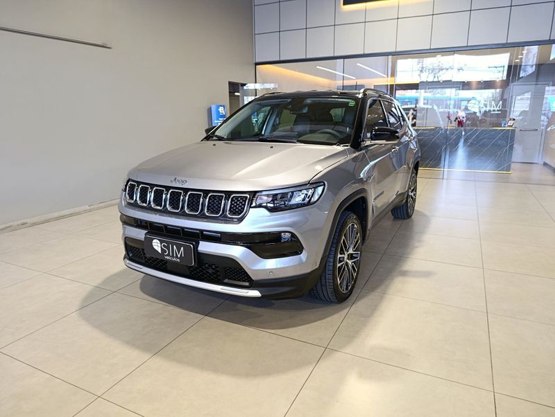 Jeep Compass Limited T270 1.3 Tb 4×2 2021/2022 SIM VEÍCULOS PORTO ALEGRE / Carros no Vale