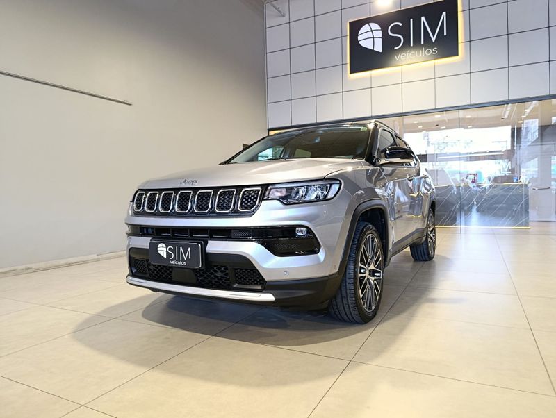 Jeep Compass Limited T270 1.3 Tb 4×2 2021/2022 SIM VEÍCULOS PORTO ALEGRE / Carros no Vale
