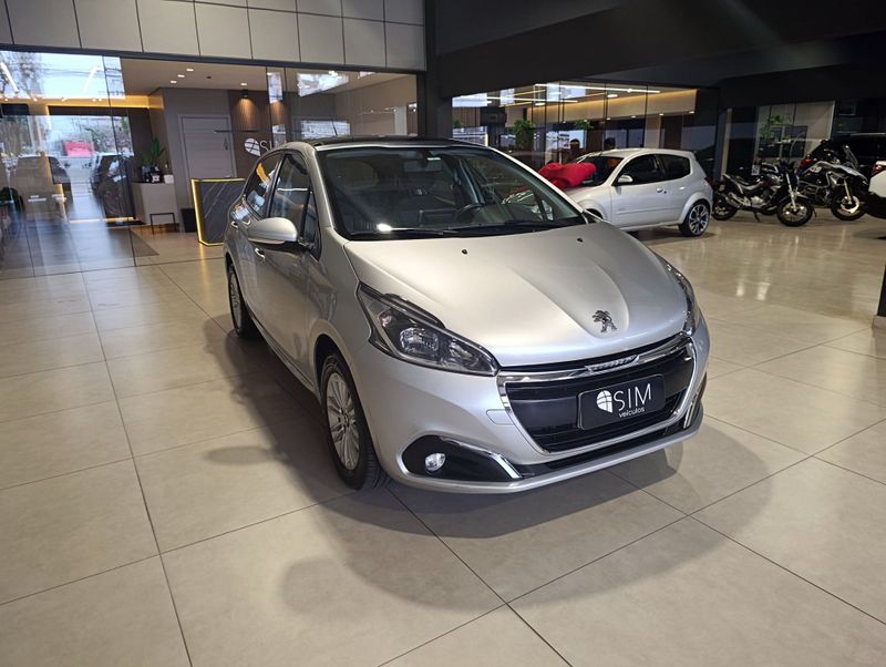 Peugeot 208 Allure 1.6 16v 2017/2018 SIM VEÍCULOS PORTO ALEGRE / Carros no Vale