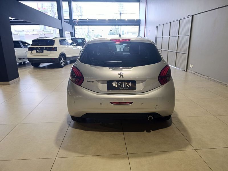 Peugeot 208 Allure 1.6 16v 2017/2018 SIM VEÍCULOS PORTO ALEGRE / Carros no Vale