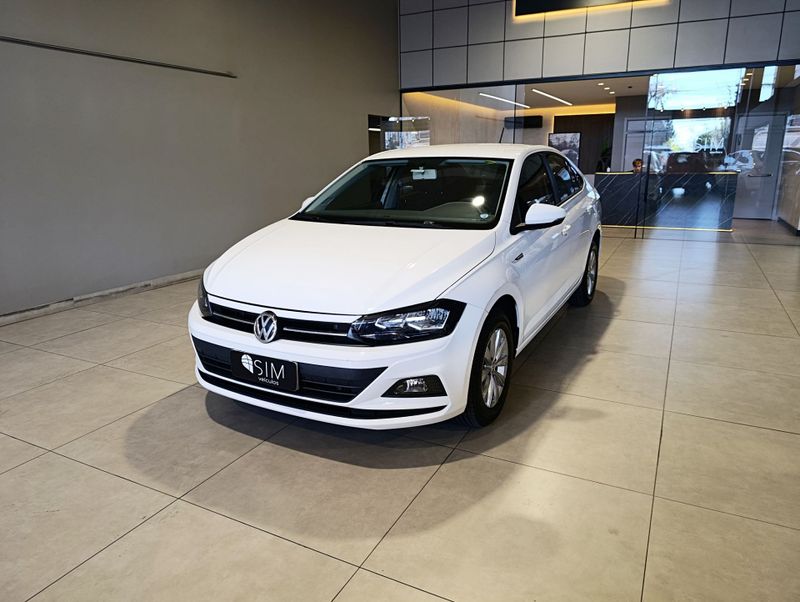 Volkswagen Virtus Comfort 200 Tsi 1.0 12v 2021/2022 SIM VEÍCULOS PORTO ALEGRE / Carros no Vale