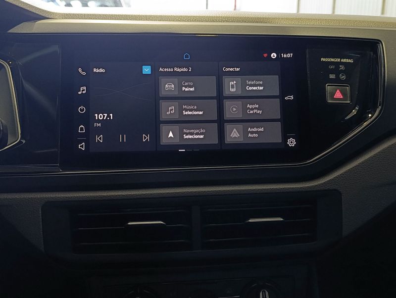 Volkswagen Virtus Comfort 200 Tsi 1.0 12v 2021/2022 SIM VEÍCULOS PORTO ALEGRE / Carros no Vale