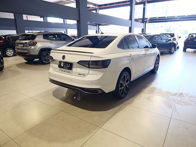 Volkswagen Virtus Exclusive 250 Tsi 1.4 16v 2023/2023 SIM VEÍCULOS PORTO ALEGRE / Carros no Vale