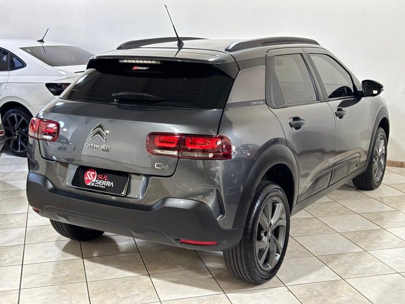 CITROËN C4 CACTUS 1.6 VTI FEEL 2021/2022 SUL SERRA MOTORS CAXIAS DO SUL / Carros no Vale
