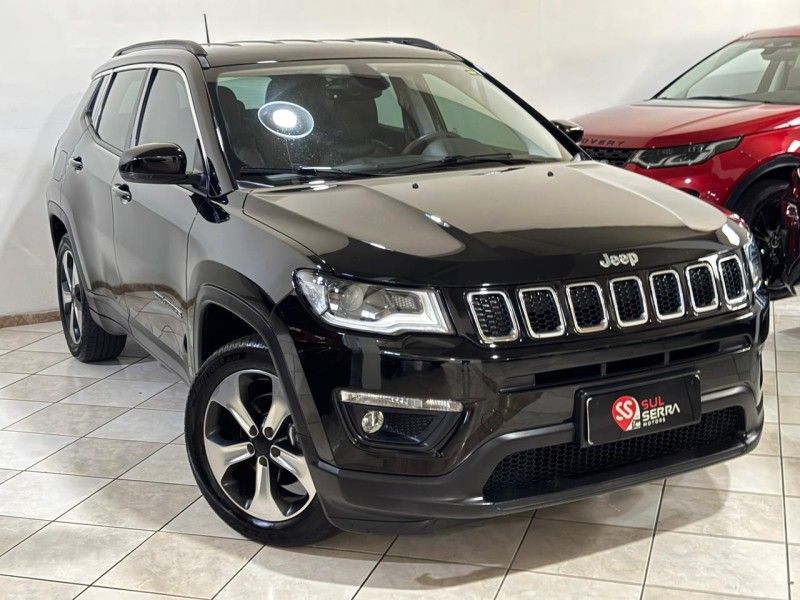 JEEP COMPASS 2.0 16V LONGITUDE 2017/2018 SUL SERRA MOTORS CAXIAS DO SUL / Carros no Vale JEEP COMPASS 2.0 16V LONGITUDE 2017/2018 SUL SERRA MOTORS CAXIAS DO SUL / Carros no Vale