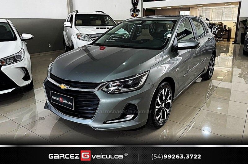 CHEVROLET ONIX 1.0PREMIER II 12V TURBO 2023/2024 GARCEZ VEÍCULOS BENTO GONÇALVES / Carros no Vale