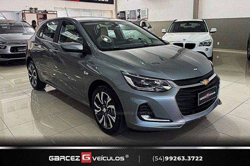 CHEVROLET ONIX 1.0PREMIER II 12V TURBO 2023/2024 GARCEZ VEÍCULOS BENTO GONÇALVES / Carros no Vale