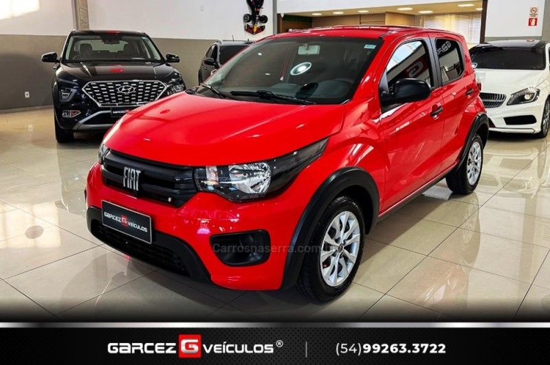 FIAT MOBI 1.0 8V EVO LIKE 2020/2021 GARCEZ VEÍCULOS BENTO GONÇALVES / Carros no Vale