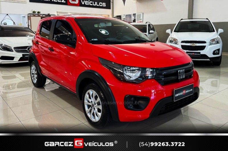 FIAT MOBI 1.0 8V EVO LIKE 2020/2021 GARCEZ VEÍCULOS BENTO GONÇALVES / Carros no Vale