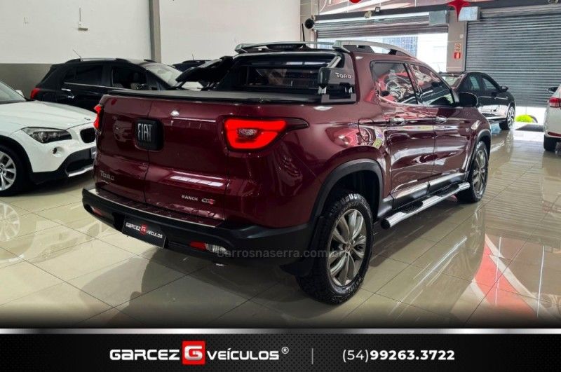 FIAT TORO 2.0 16V TURBO RANCH 4X4 AUTOMÁTICO 2019/2019 GARCEZ VEÍCULOS BENTO GONÇALVES / Carros no Vale FIAT TORO 2.0 16V TURBO RANCH 4X4 AUTOMÁTICO 2019/2019 GARCEZ VEÍCULOS BENTO GONÇALVES / Carros no Vale