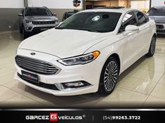 FORD FUSION 2.0 TITANIUM GTDI ECOBOOST AWD 2016/2017 GARCEZ VEÍCULOS BENTO GONÇALVES / Carros no Vale