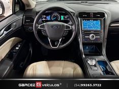 FORD FUSION 2.0 TITANIUM GTDI ECOBOOST AWD 2016/2017 GARCEZ VEÍCULOS BENTO GONÇALVES / Carros no Vale