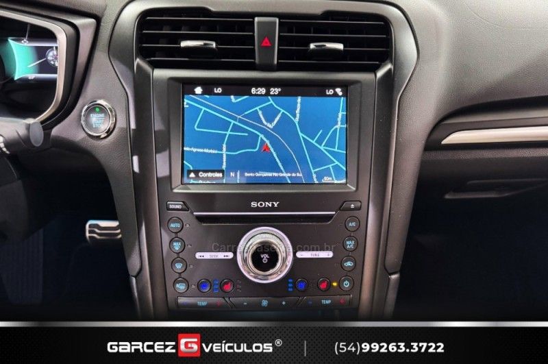 FORD FUSION 2.0 TITANIUM GTDI ECOBOOST AWD 2016/2017 GARCEZ VEÍCULOS BENTO GONÇALVES / Carros no Vale