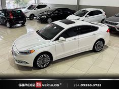 FORD FUSION 2.0 TITANIUM GTDI ECOBOOST AWD 2016/2017 GARCEZ VEÍCULOS BENTO GONÇALVES / Carros no Vale