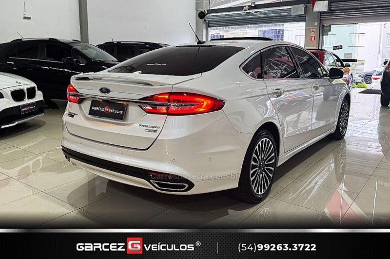 FORD FUSION 2.0 TITANIUM GTDI ECOBOOST AWD 2016/2017 GARCEZ VEÍCULOS BENTO GONÇALVES / Carros no Vale