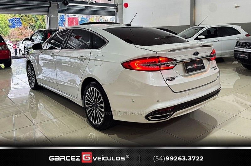 FORD FUSION 2.0 TITANIUM GTDI ECOBOOST AWD 2016/2017 GARCEZ VEÍCULOS BENTO GONÇALVES / Carros no Vale