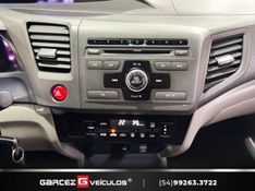 HONDA CIVIC 2.0 LXR 16V 2013/2014 GARCEZ VEÍCULOS BENTO GONÇALVES / Carros no Vale