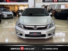 HONDA CIVIC 2.0 LXR 16V 2013/2014 GARCEZ VEÍCULOS BENTO GONÇALVES / Carros no Vale