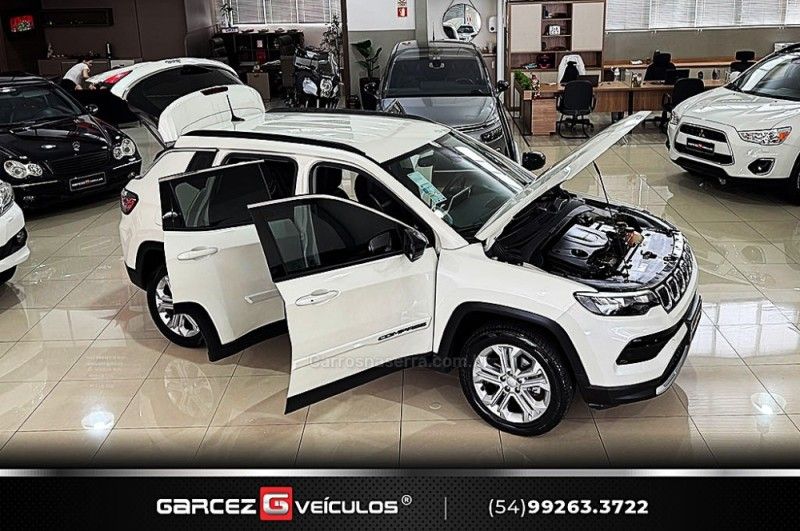 JEEP COMPASS 1.3 LONGITUDE T270 16V TURBO 2022/2022 GARCEZ VEÍCULOS BENTO GONÇALVES / Carros no Vale JEEP COMPASS 1.3 LONGITUDE T270 16V TURBO 2022/2022 GARCEZ VEÍCULOS BENTO GONÇALVES / Carros no Vale