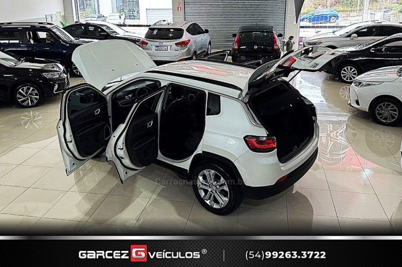 JEEP COMPASS 1.3 LONGITUDE T270 16V TURBO 2022/2022 GARCEZ VEÍCULOS BENTO GONÇALVES / Carros no Vale JEEP COMPASS 1.3 LONGITUDE T270 16V TURBO 2022/2022 GARCEZ VEÍCULOS BENTO GONÇALVES / Carros no Vale