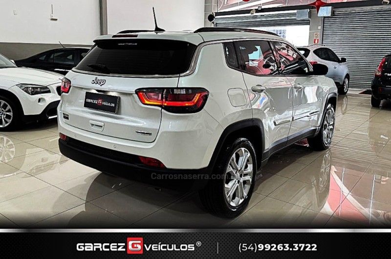JEEP COMPASS 1.3 LONGITUDE T270 16V TURBO 2022/2022 GARCEZ VEÍCULOS BENTO GONÇALVES / Carros no Vale JEEP COMPASS 1.3 LONGITUDE T270 16V TURBO 2022/2022 GARCEZ VEÍCULOS BENTO GONÇALVES / Carros no Vale