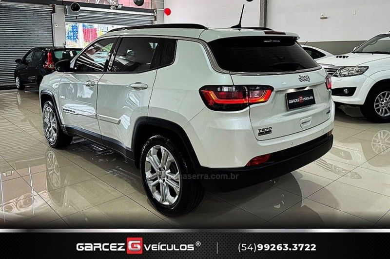 JEEP COMPASS 1.3 LONGITUDE T270 16V TURBO 2022/2022 GARCEZ VEÍCULOS BENTO GONÇALVES / Carros no Vale JEEP COMPASS 1.3 LONGITUDE T270 16V TURBO 2022/2022 GARCEZ VEÍCULOS BENTO GONÇALVES / Carros no Vale