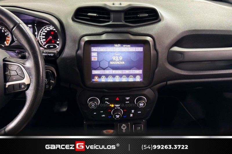 JEEP RENEGADE 1.8 16V LONGITUDE 2021/2021 GARCEZ VEÍCULOS BENTO GONÇALVES / Carros no Vale