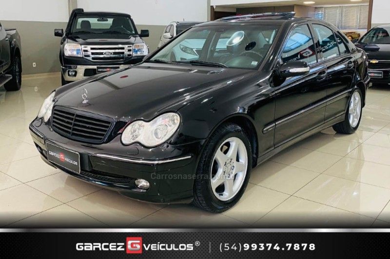 MERCEDES-BENZ C 230 K 1.8 KOMPRESSOR AVANTGARDE 16V 2004/2004 GARCEZ VEÍCULOS BENTO GONÇALVES / Carros no Vale MERCEDES-BENZ C 230 K 1.8 KOMPRESSOR AVANTGARDE 16V 2004/2004 GARCEZ VEÍCULOS BENTO GONÇALVES / Carros no Vale