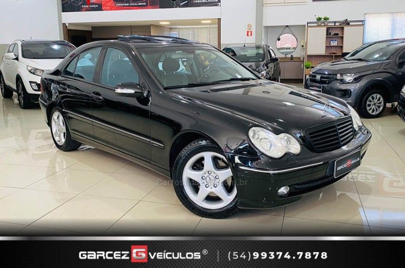MERCEDES-BENZ C 230 K 1.8 KOMPRESSOR AVANTGARDE 16V 2004/2004 GARCEZ VEÍCULOS BENTO GONÇALVES / Carros no Vale MERCEDES-BENZ C 230 K 1.8 KOMPRESSOR AVANTGARDE 16V 2004/2004 GARCEZ VEÍCULOS BENTO GONÇALVES / Carros no Vale