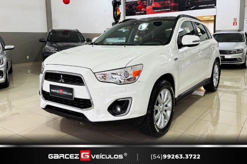 MITSUBISHI ASX 2.0 4X4 TOP 16V 2013/2014 GARCEZ VEÍCULOS BENTO GONÇALVES / Carros no Vale