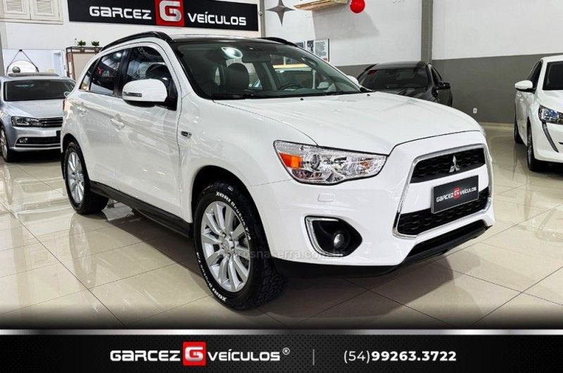 MITSUBISHI ASX 2.0 4X4 TOP 16V 2013/2014 GARCEZ VEÍCULOS BENTO GONÇALVES / Carros no Vale