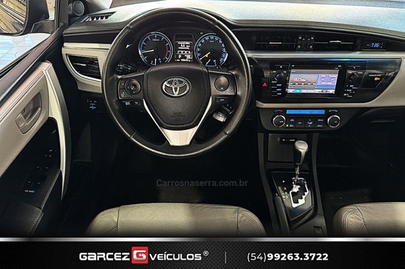 TOYOTA COROLLA 2.0 XEI 16V 2016/2016 GARCEZ VEÍCULOS BENTO GONÇALVES / Carros no Vale