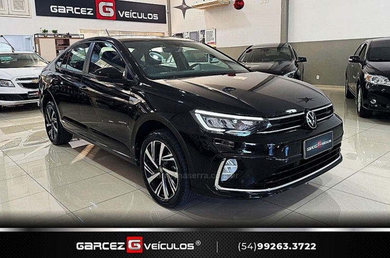 VOLKSWAGEN VIRTUS 1.0 200 TSI HIGHLINE 2023/2023 GARCEZ VEÍCULOS BENTO GONÇALVES / Carros no Vale