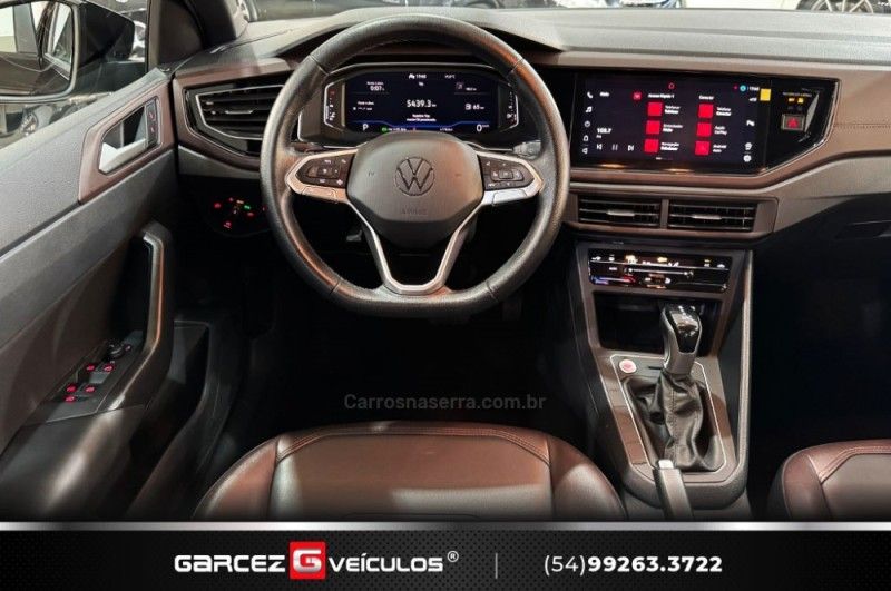 VOLKSWAGEN VIRTUS 1.0 200 TSI HIGHLINE 2023/2023 GARCEZ VEÍCULOS BENTO GONÇALVES / Carros no Vale
